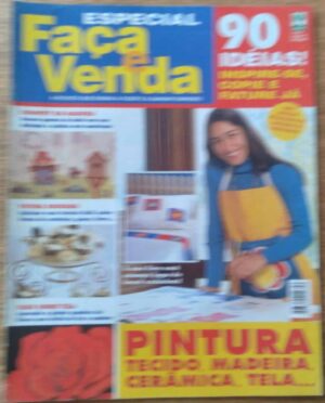 Revista Faça e venda especial 3 / Pintura tecido madeira cerâmica tela.