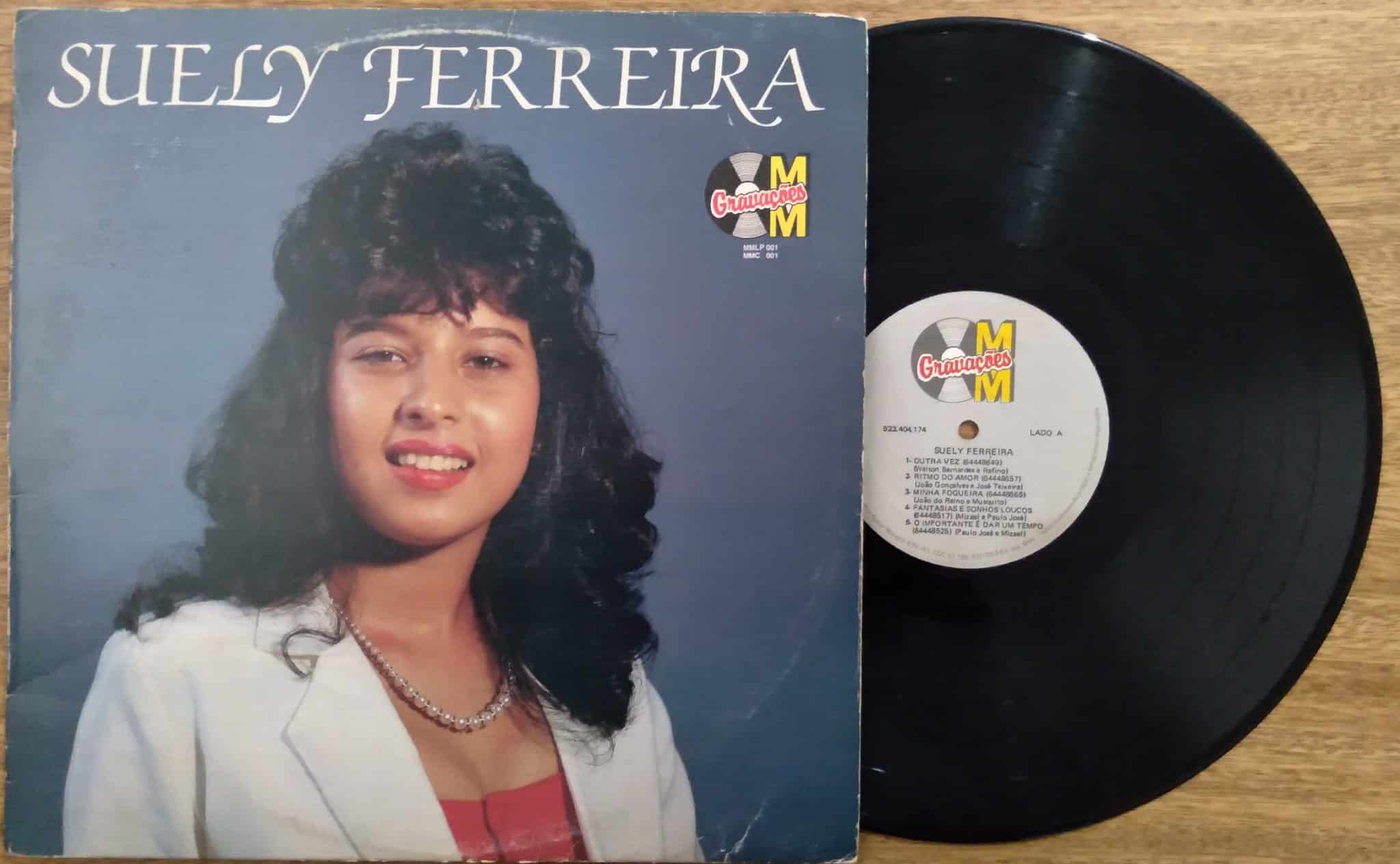 Vinil lp MM Suely Ferreira Outra vez / Ritmo do amor Fantasias e sonhos loucos.
