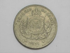 100 Réis - 1874 / Império / Mbc