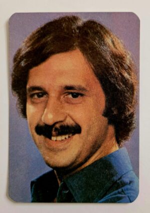 Calendário de Bolso (Tema Ator/Atriz) Antônio Fagundes - Ano 1986 - Calendário Estrangeiro (Portugal)