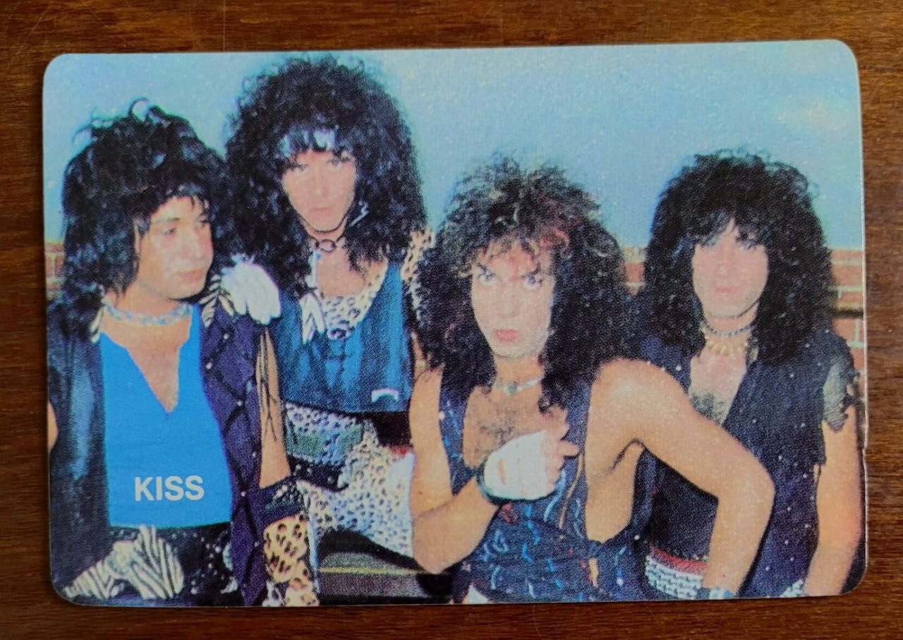 | Casa do Colecionador Calendário de Bolso (Tema Música) Kiss - Ano 1987 - Calendário Estrangeiro (Portugal)