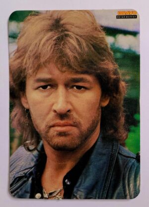 Calendário de Bolso (Tema Música) Peter Maffay - Ano 1986 - Calendário Estrangeiro (Portugal)