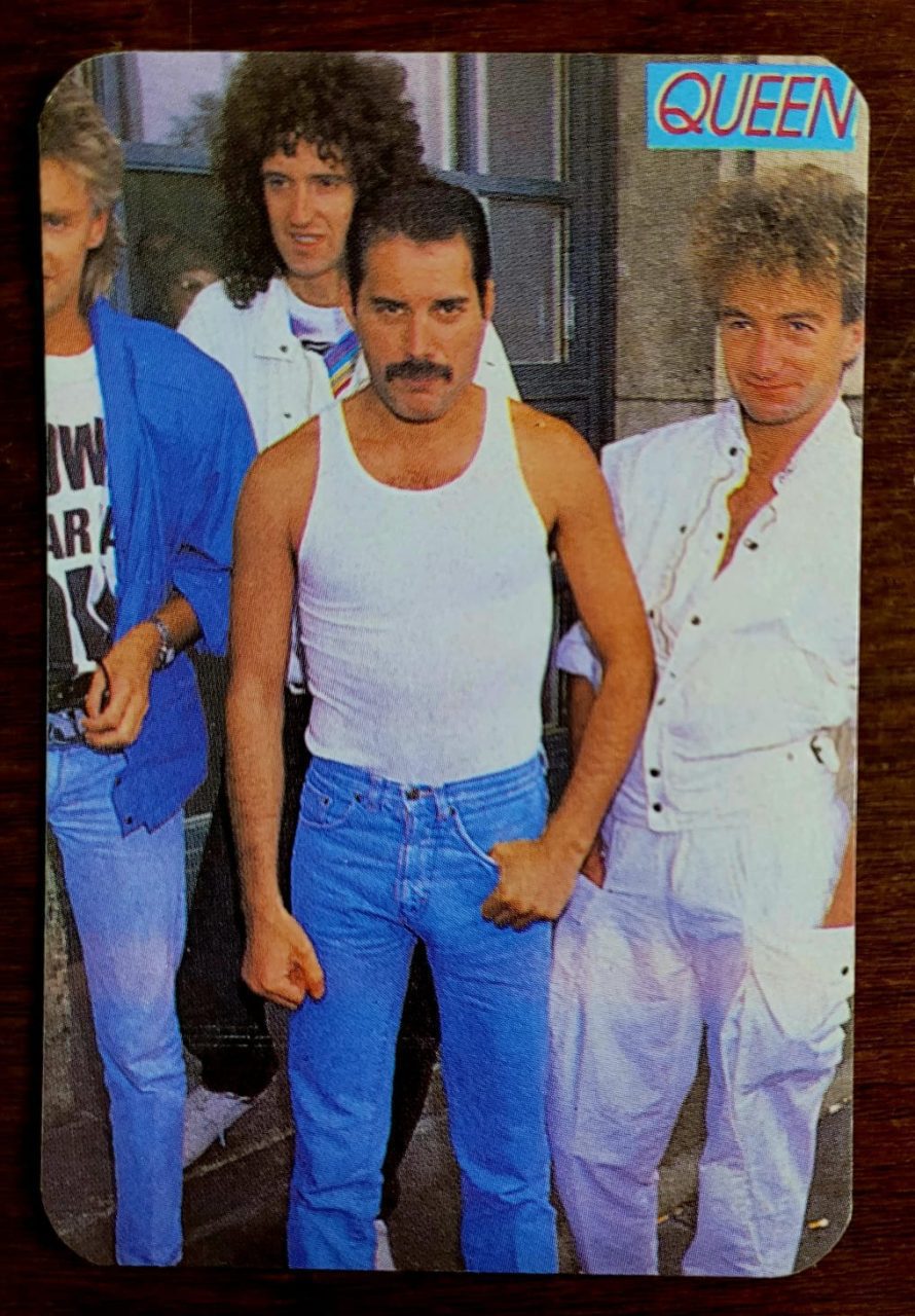 | Casa do Colecionador Calendário de Bolso (Tema Música) Queen - Ano 1987 - Calendário Estrangeiro (Portugal)