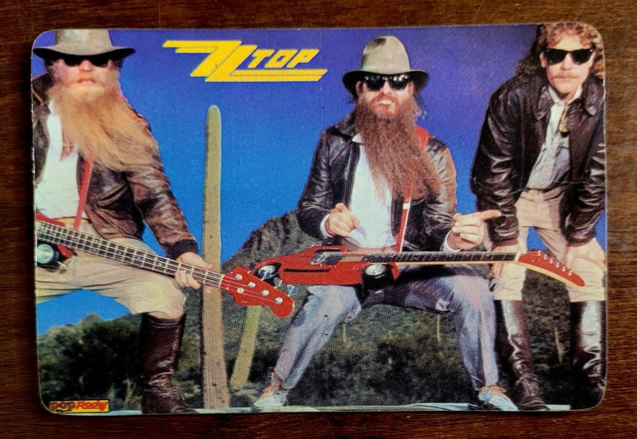 | Casa do Colecionador Calendário de Bolso (Tema Música) ZZ Top - Ano 1987 - Calendário Estrangeiro (Portugal)