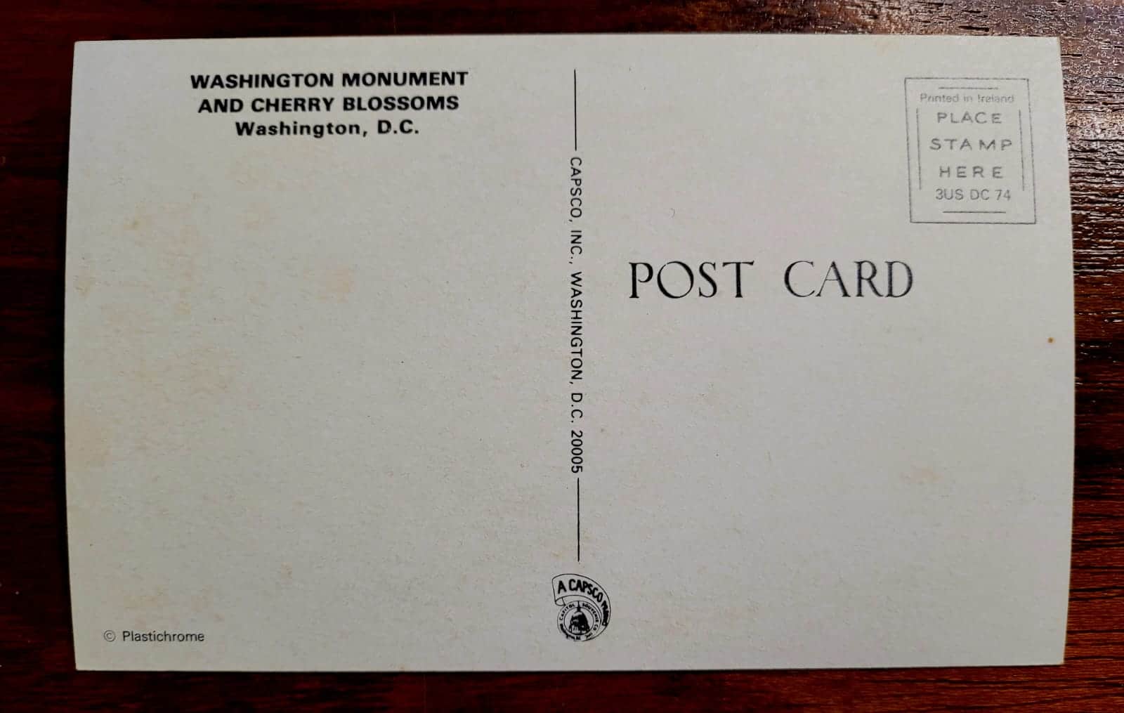 | Casa do Colecionador Cartão Postal Estrangeiro - Estados Unidos (Washington) Washington Monument