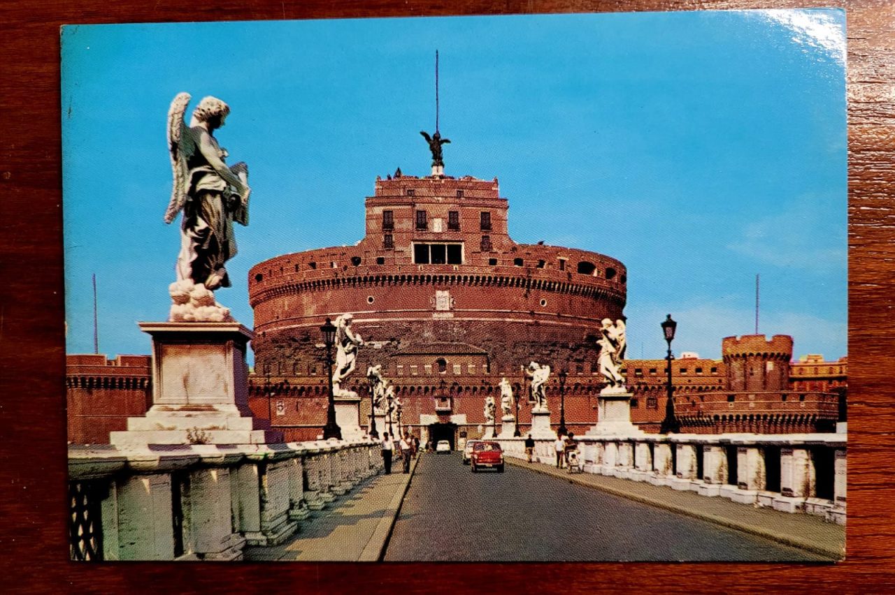 Cartão Postal Estrangeiro - Itália (Roma) Castelo de Santo Ângelo