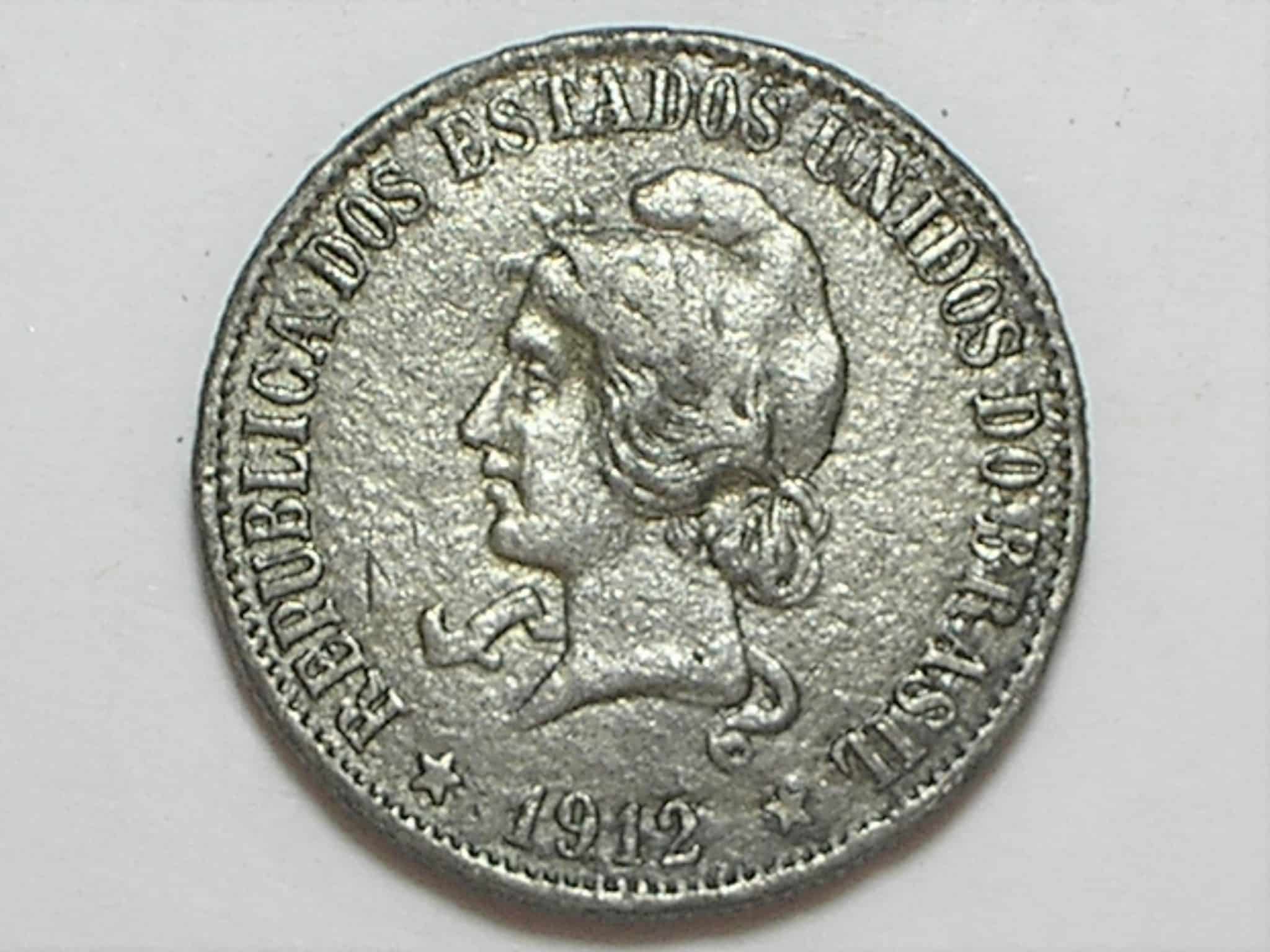 | Casa do Colecionador Falsa da Época) 2.000 Réis - 1912 / Chumbo / República