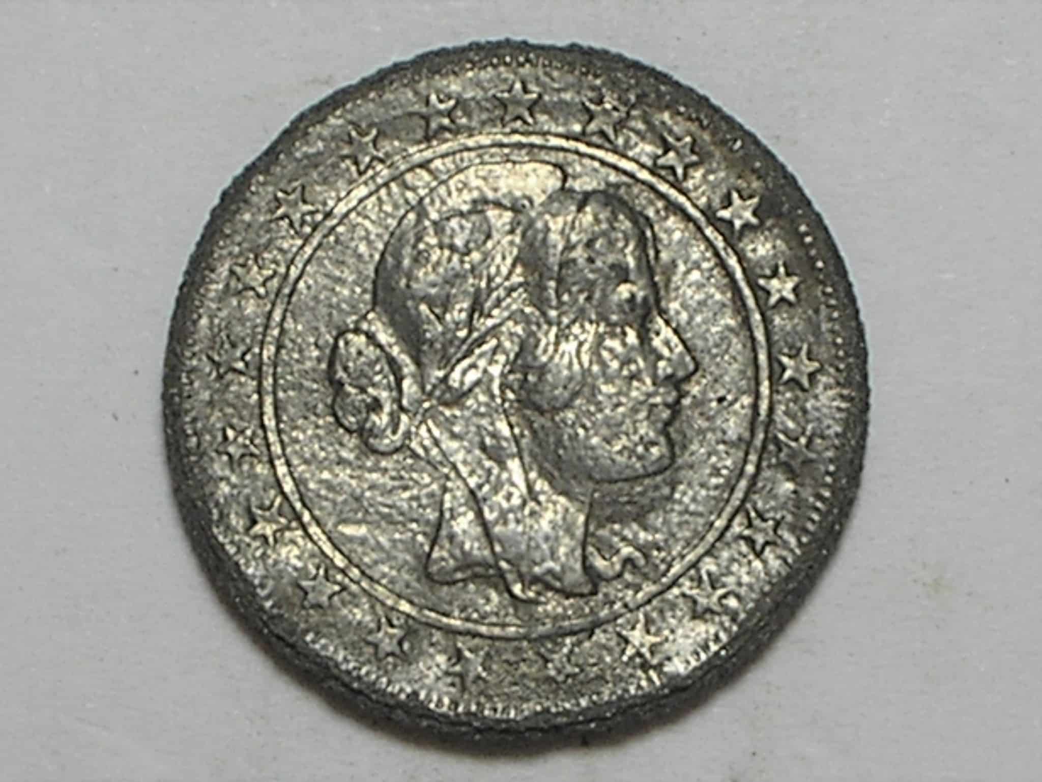| Casa do Colecionador Falsa da Época) 2.000 Réis - 1930 / Chumbo / República