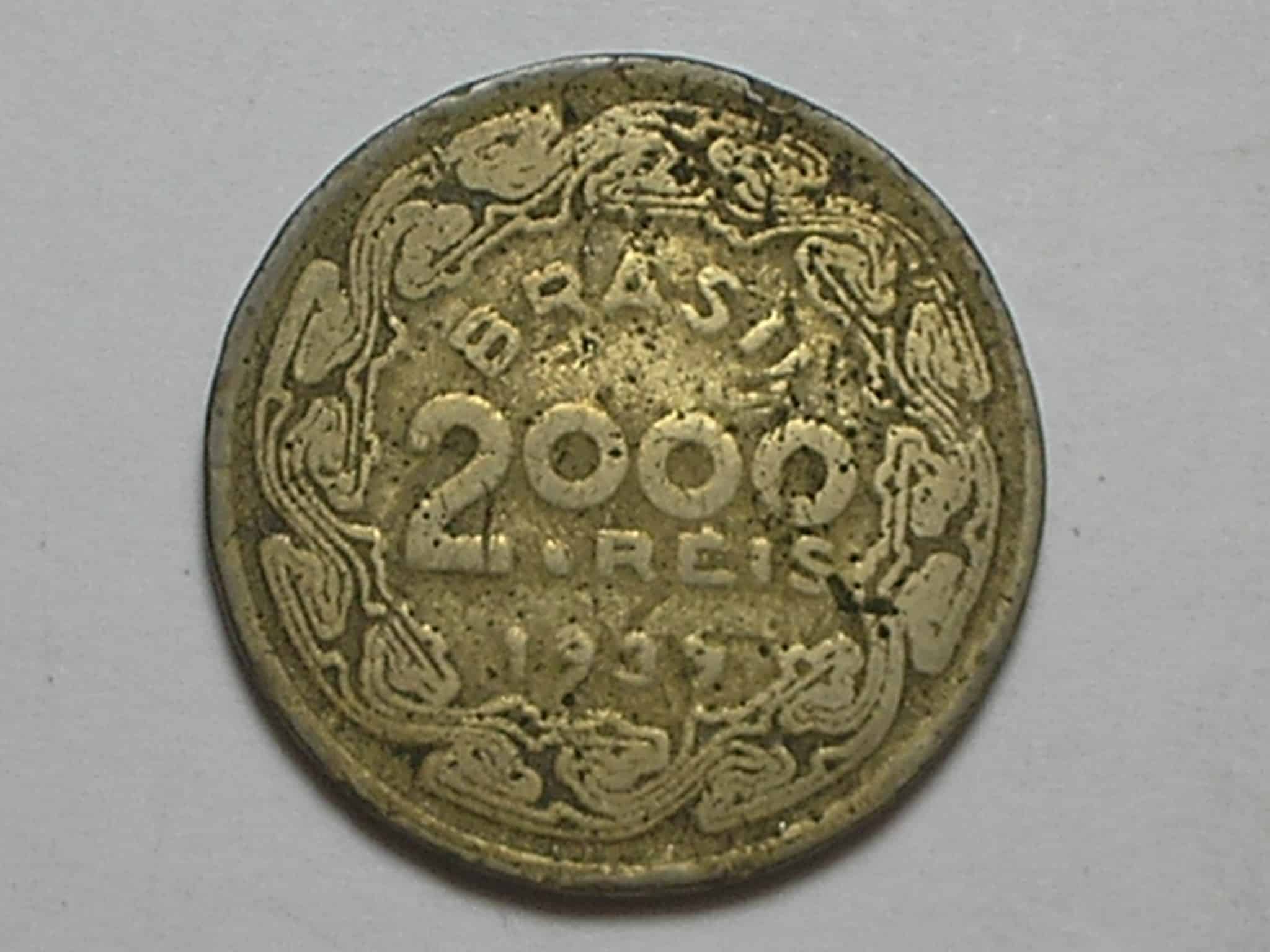 | Casa do Colecionador Falsa da Época) 2.000 Réis - 1939 / Floriano / República