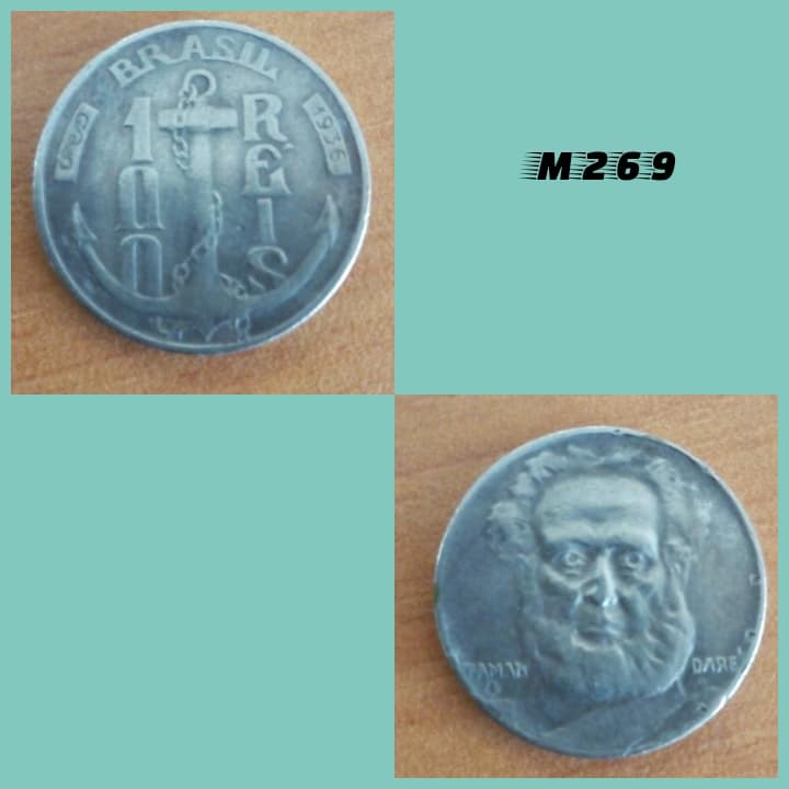 Moeda 100 réis 1936 cuproníquel - M269