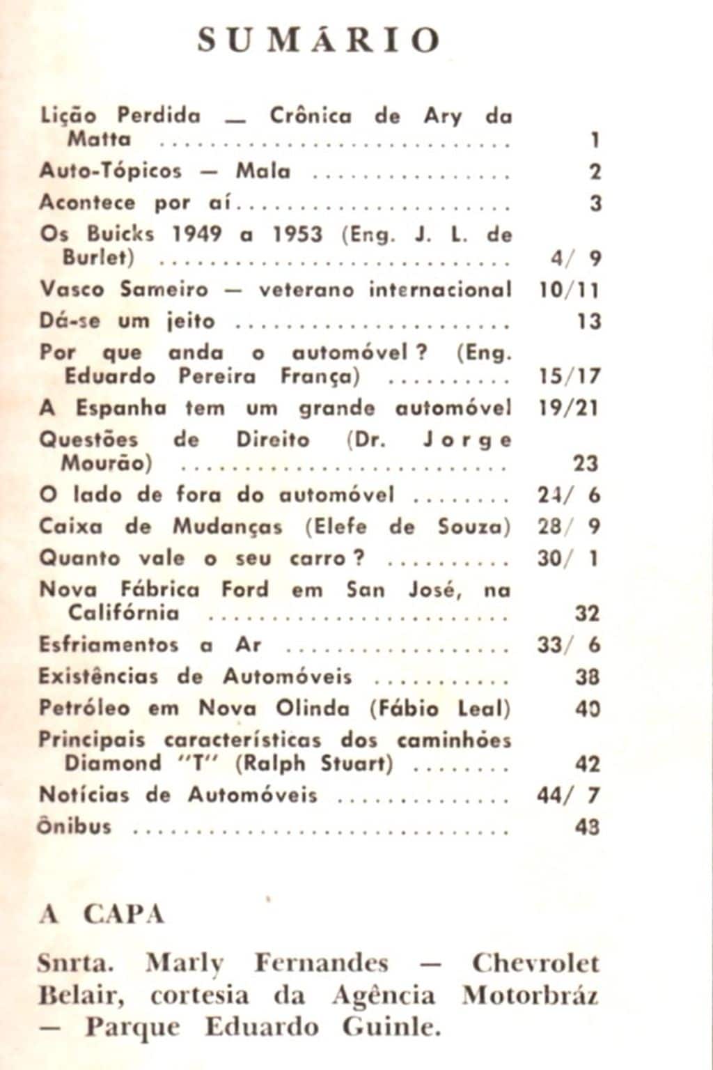 | Casa do Colecionador Revista De Automoveis - Nº 14 - Maio De 1955