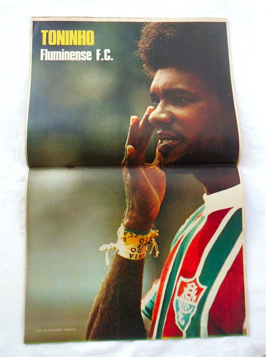 | Casa do Colecionador Revista Placar N° 241 – Novembro 1974 – Suplemento e Poster Toninho Fluminense