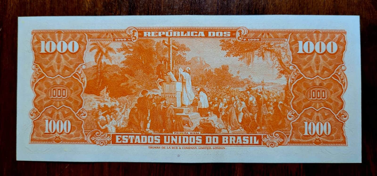 | Casa do Colecionador 1.000 (Mil Cruzeiros) - Cédula C106 - FE - Nº 023079 (Ano 1963)