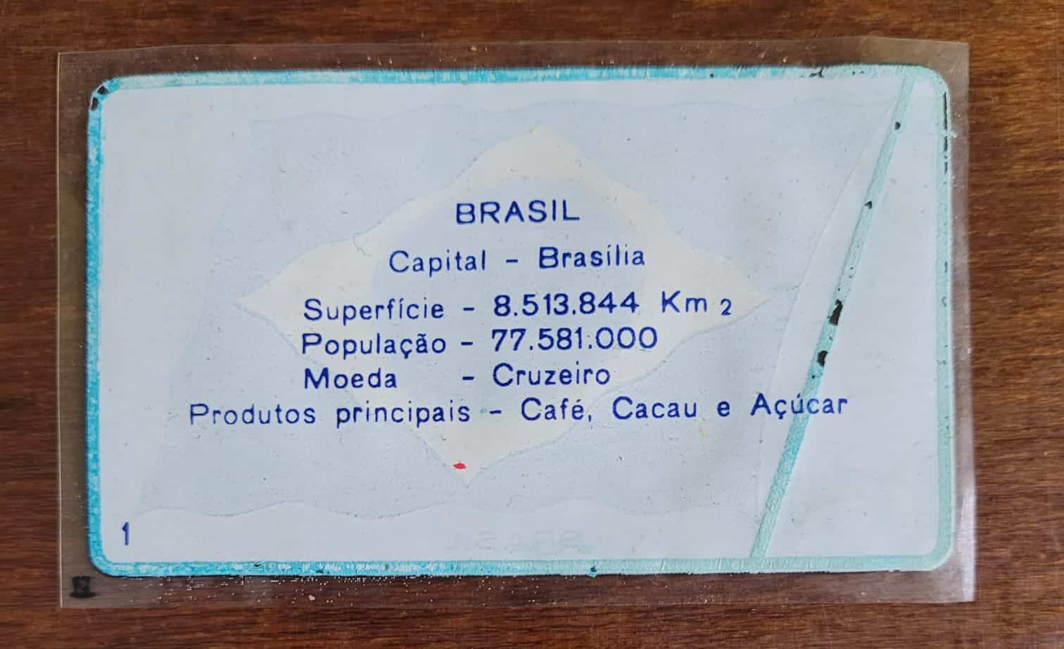 | Casa do Colecionador Adesivo Plástico - Bandeira do Brasil