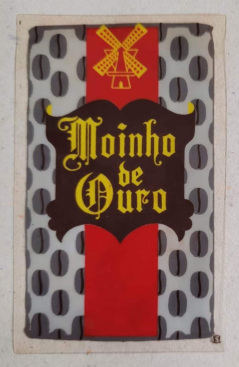 | Casa do Colecionador Adesivo Plástico - Café Moinho de Ouro