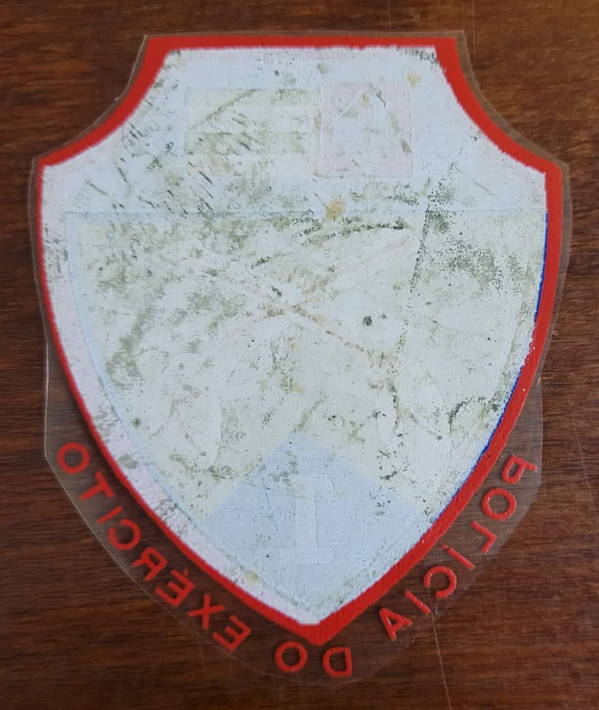 | Casa do Colecionador Adesivo Plástico - Polícia do Exército