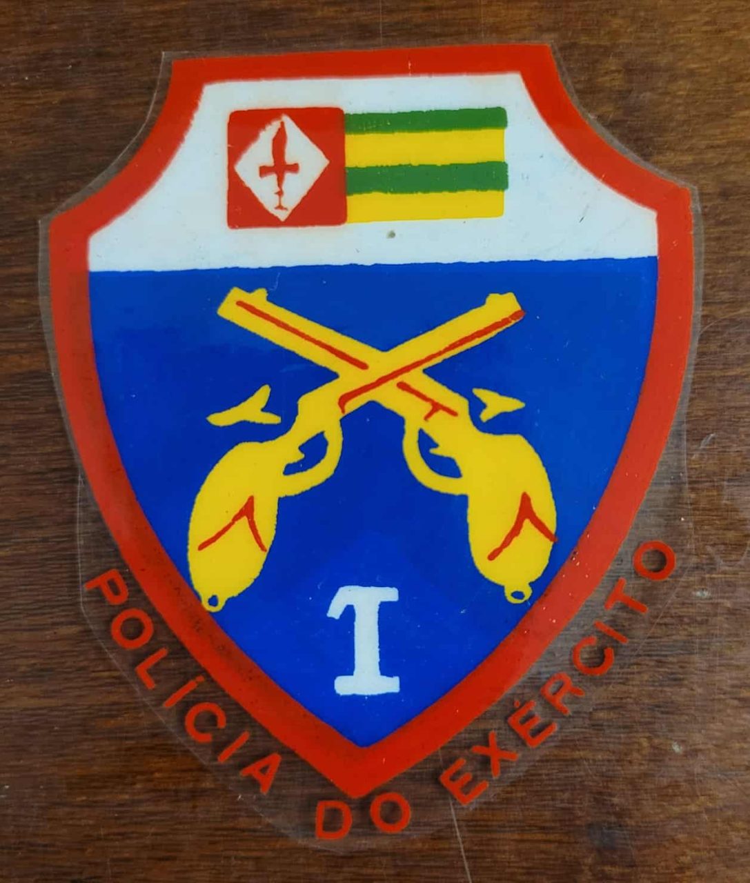 | Casa do Colecionador Adesivo Plástico - Polícia do Exército