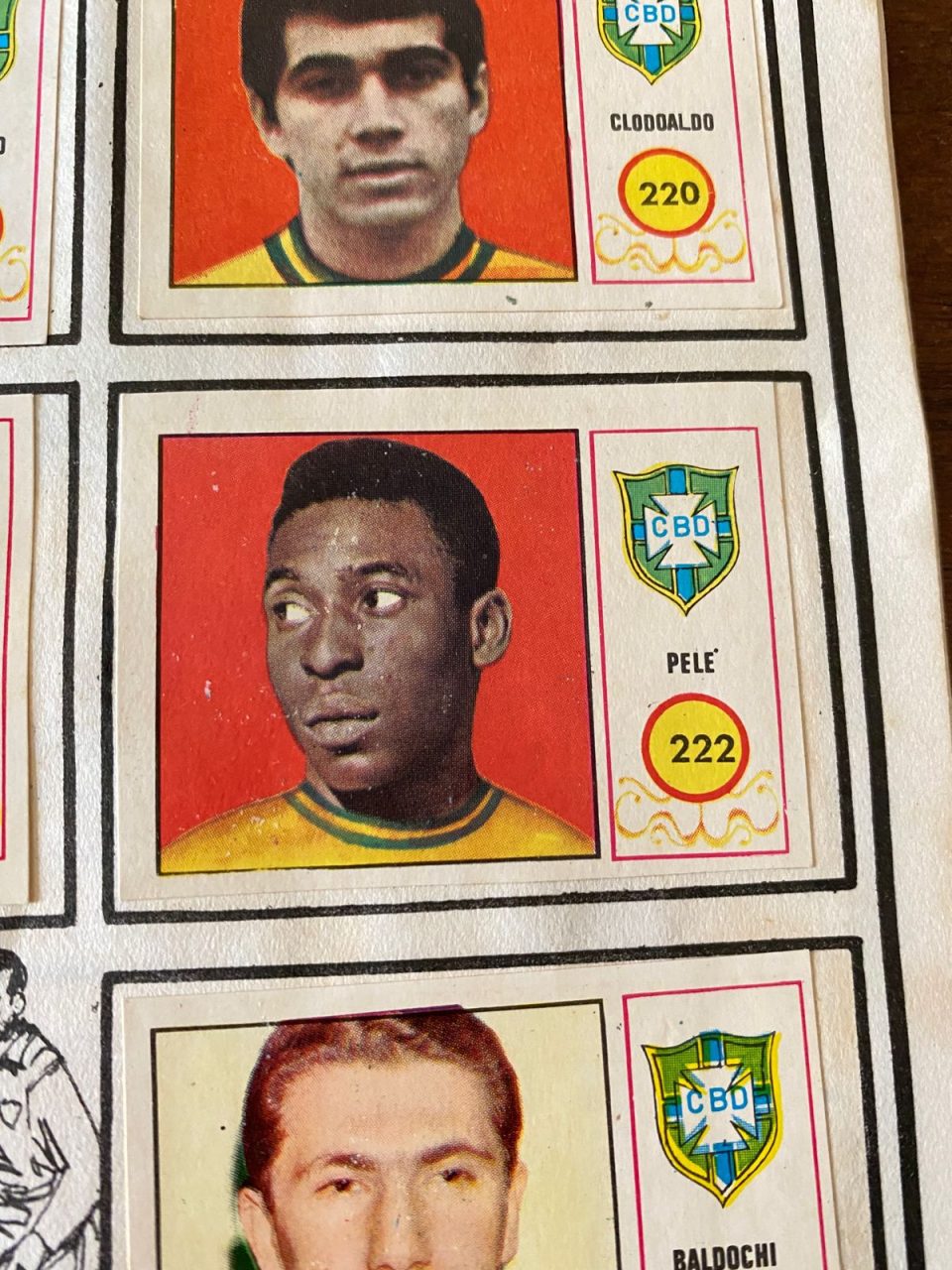 | Casa do Colecionador Álbum Brasil de Ouro - Completo - Pelé