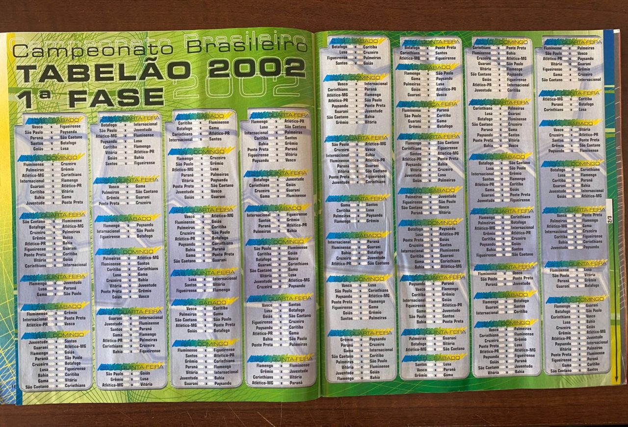 | Casa do Colecionador Album Campeonato Brasileiro 2002 7