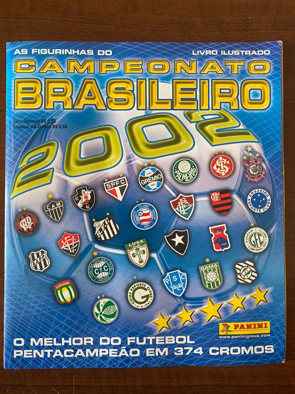 | Casa do Colecionador Album Campeonato Brasileiro 2002 8