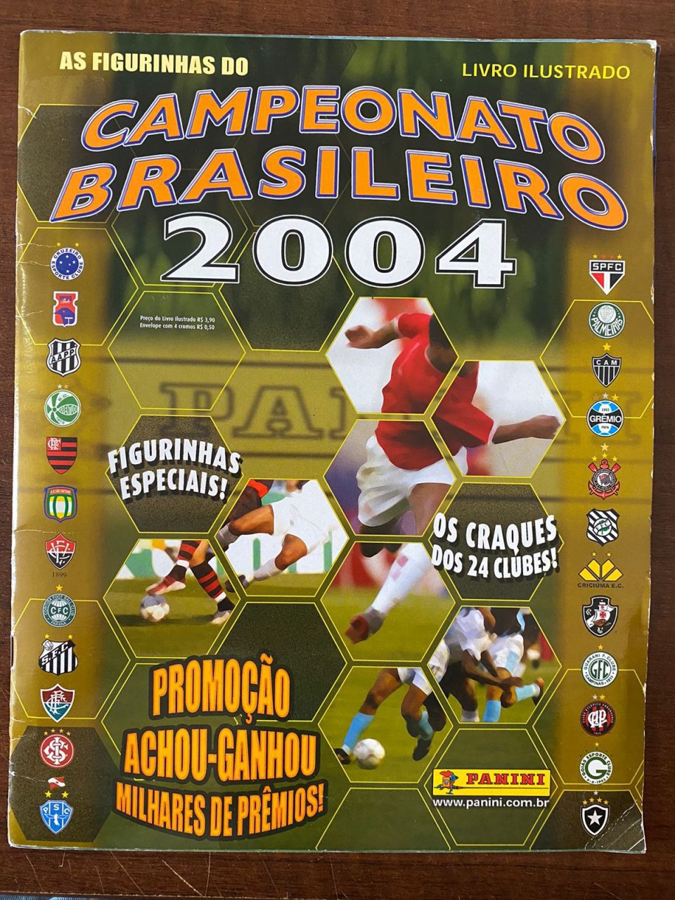 | Casa do Colecionador Álbum Campeonato Brasileiro 2004
