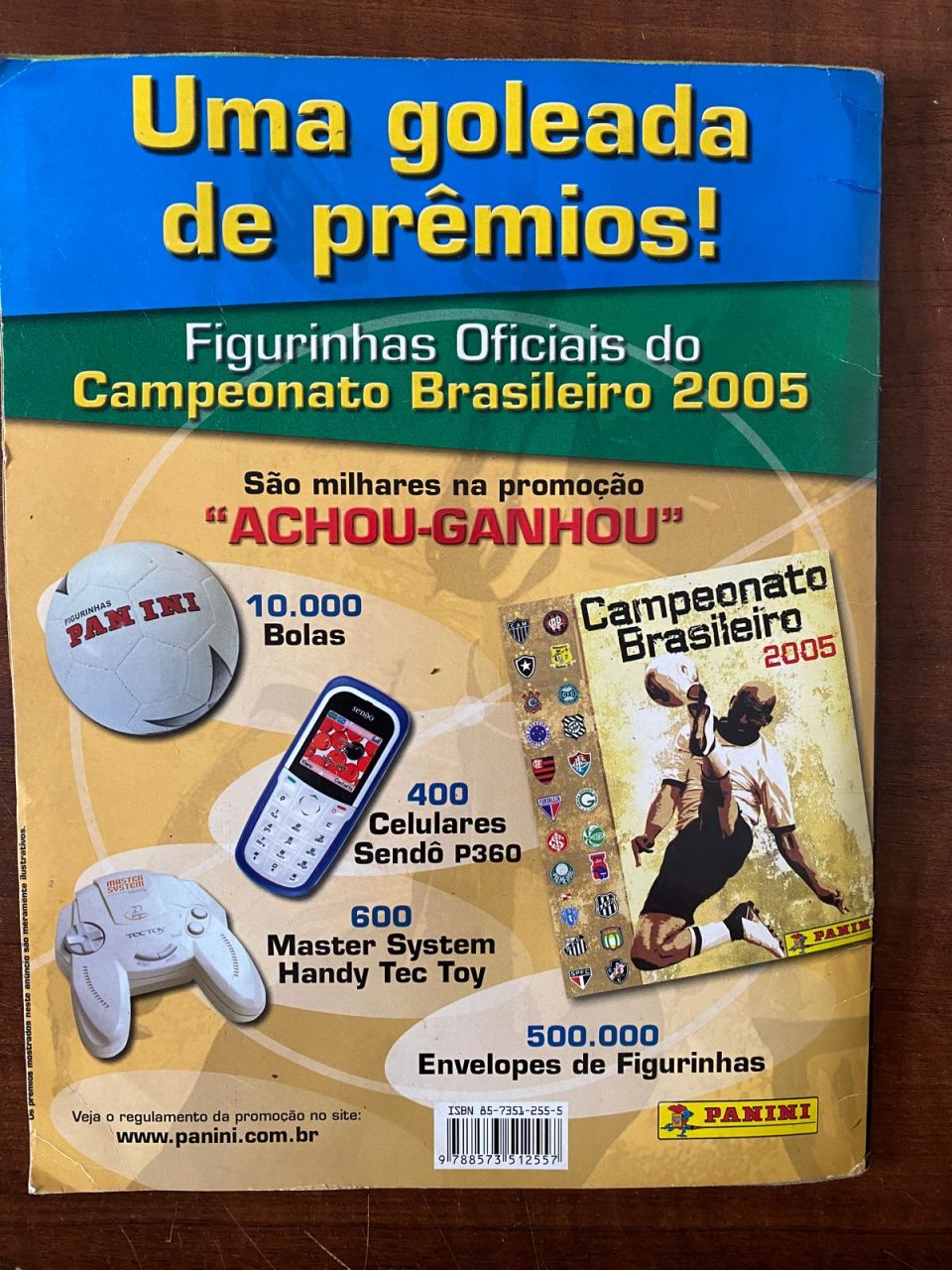 | Casa do Colecionador Álbum Campeonato Brasileiro 2005