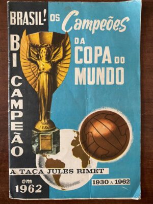 Álbum Copa do Mundo 1962 - Completo nunca coladas