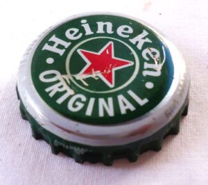 Antiga Tampinha Cerveja Heineken Original