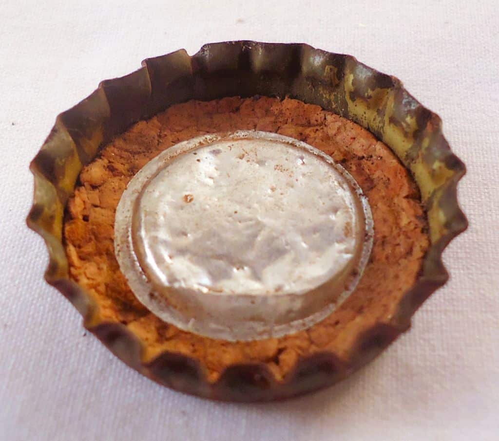 | Casa do Colecionador Antiga Tampinha Cerveja Polar - Vedante Cortiça - Anos 60