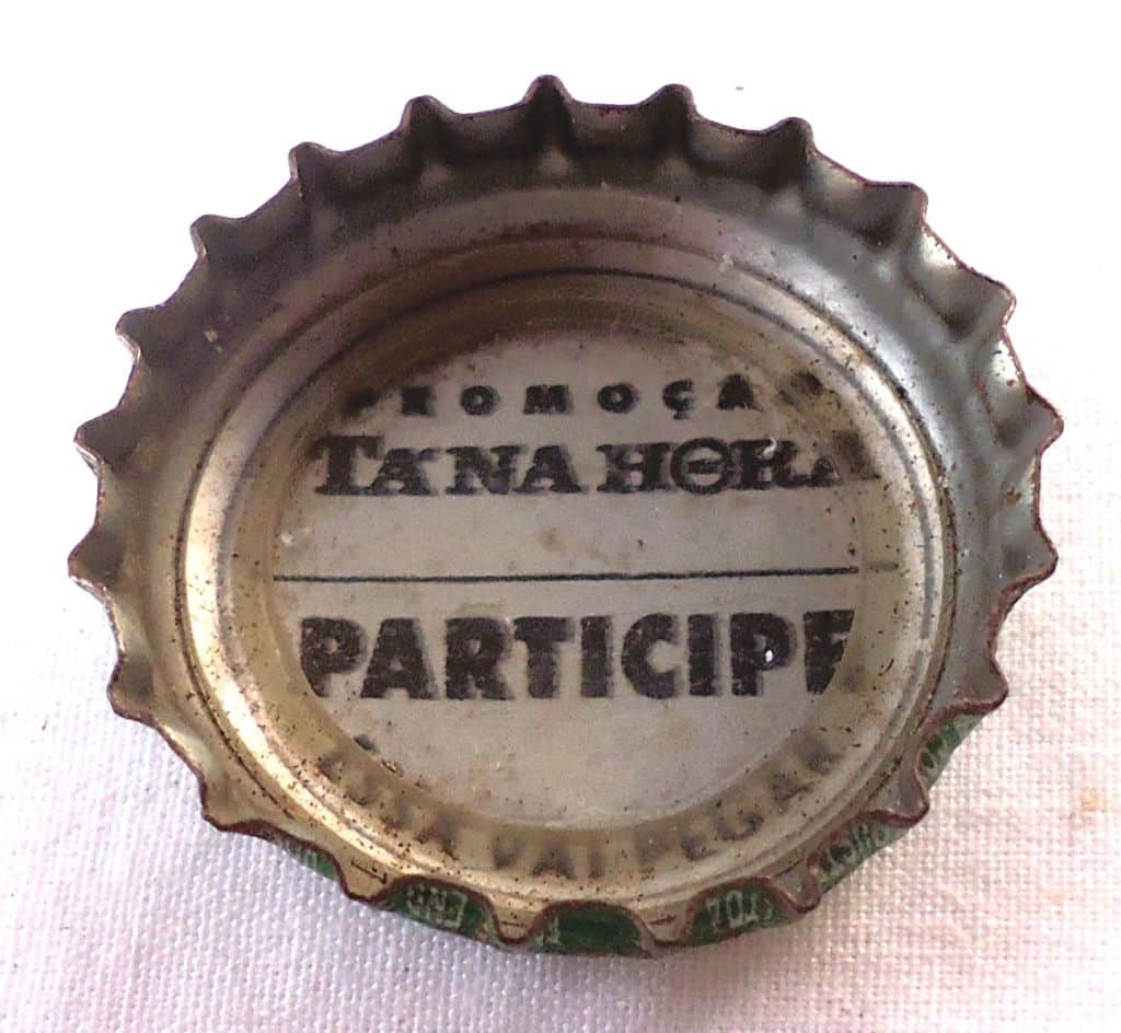 | Casa do Colecionador Antiga Tampinha Sprite - Verde - Promoção Ta na Hora - Vompar - RS