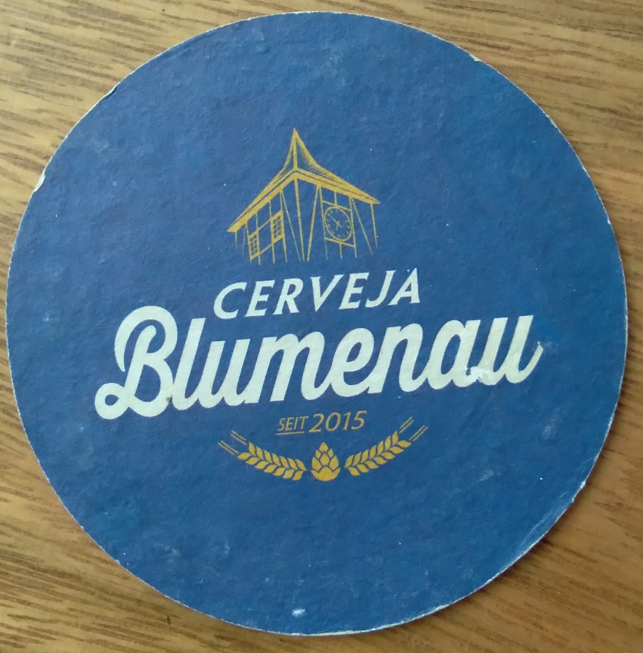 | Casa do Colecionador Bolacha de chopp Cerveja Blumenau e marcas.
