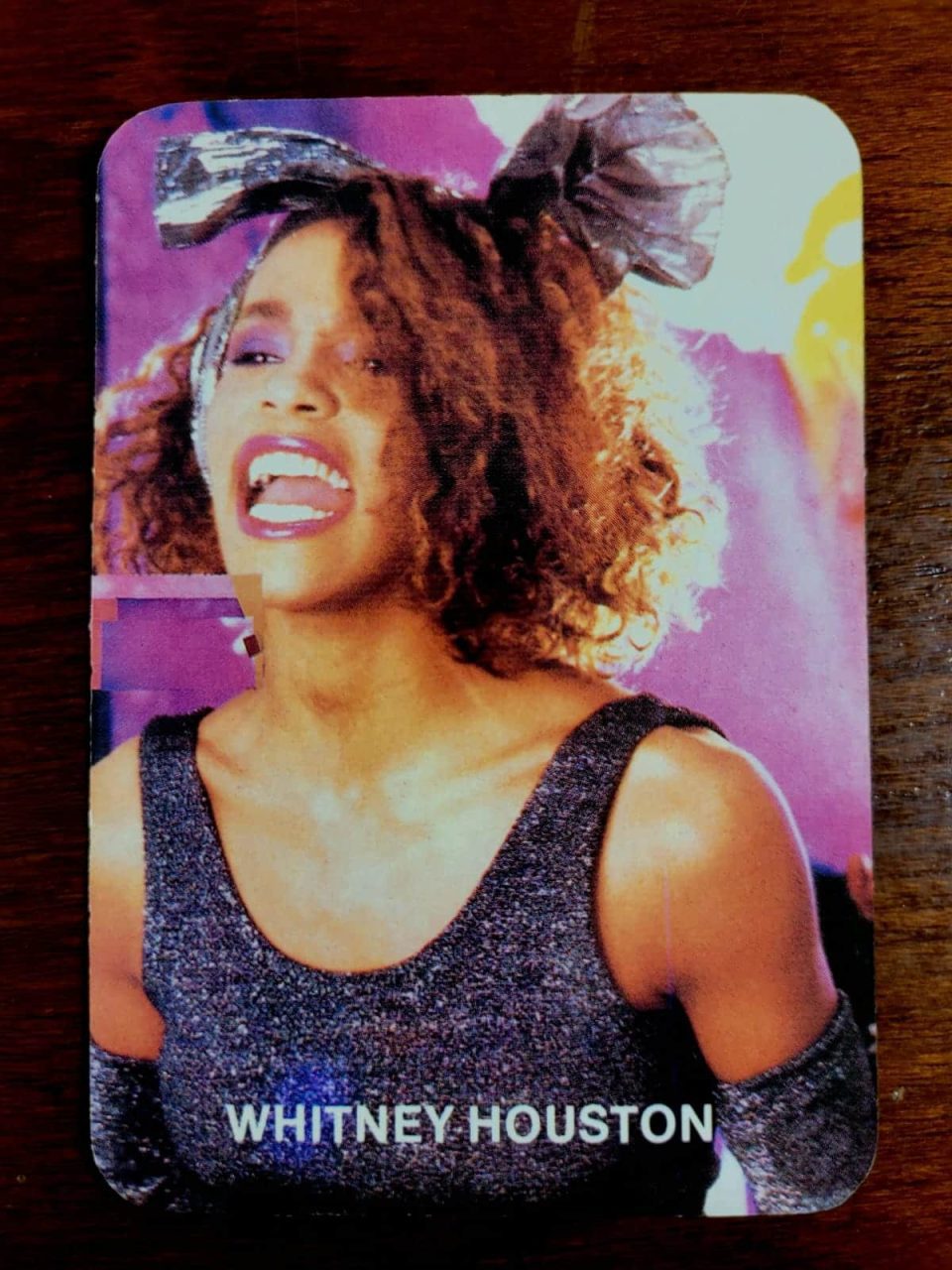 | Casa do Colecionador Calendário de Bolso (Tema Música) Whitney Houston - Ano 1990 - Calendário Estrangeiro (Portugal)