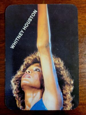 Calendário de Bolso (Tema Música) Whitney Houston - Ano 1990 - Calendário Estrangeiro (Portugal)
