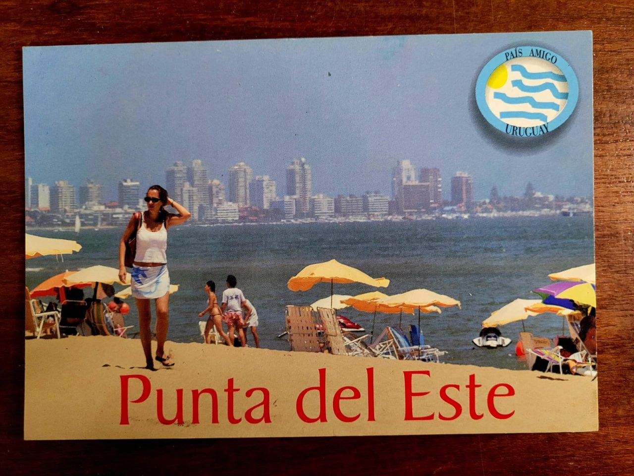Cartão Postal Estrangeiro - Uruguai (Punta Del Este) Praia Mansa