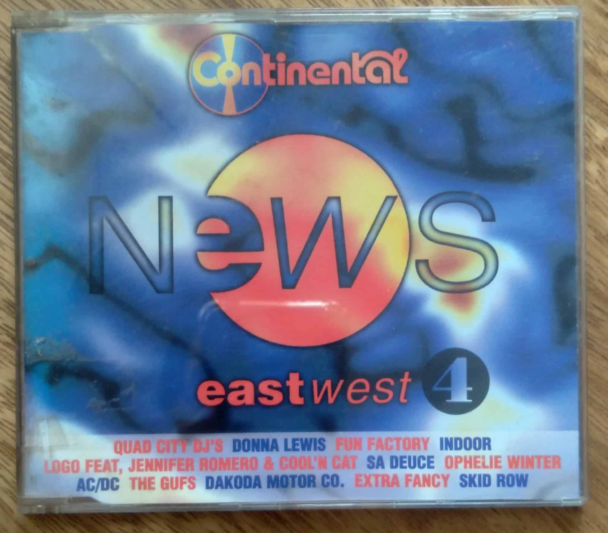 | Casa do Colecionador Cd slim promo internacional Continental News easy West 4.
