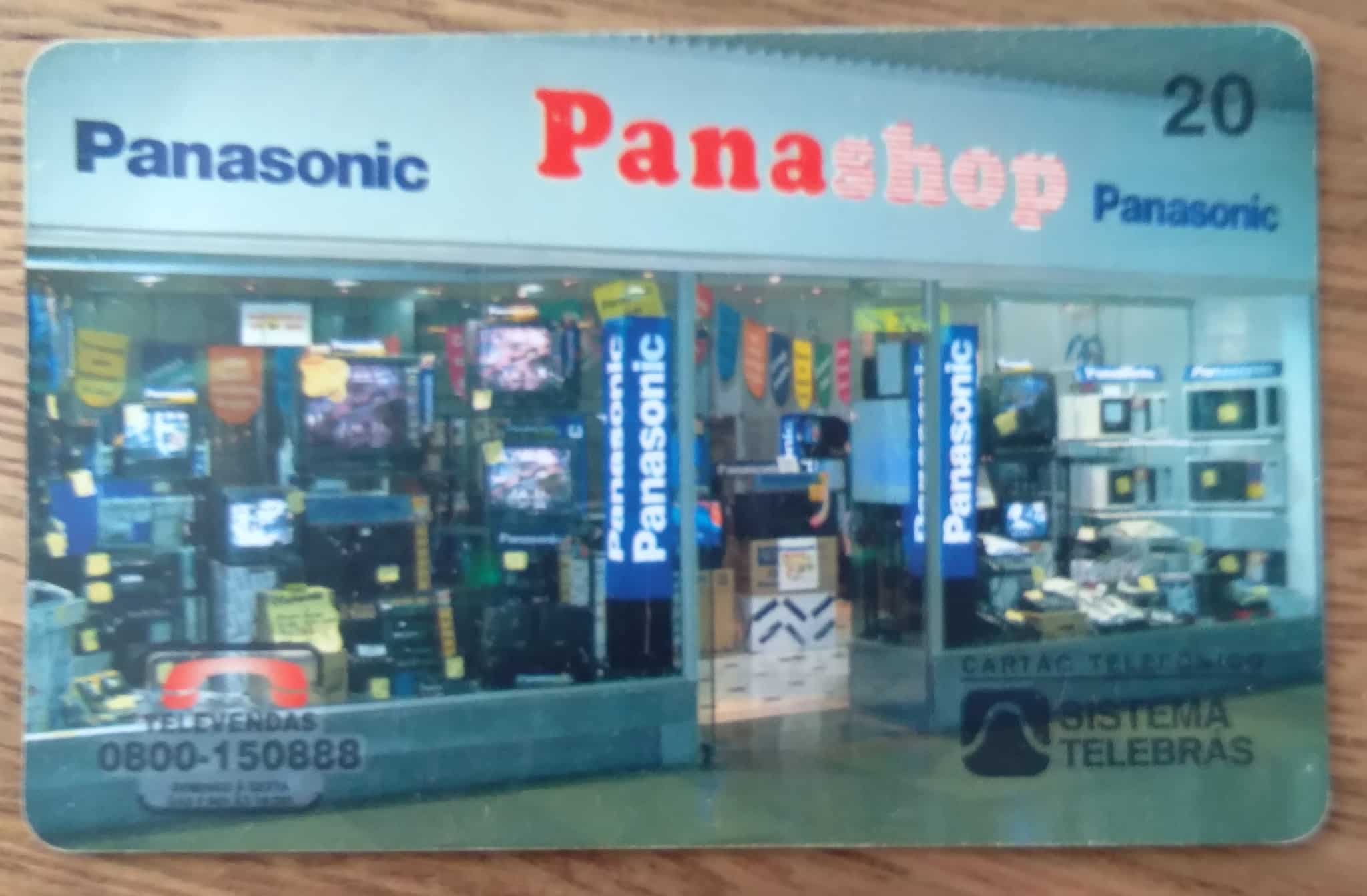 | Casa do Colecionador Ct Brasil Telebrás 01 1997 / Midia Panashop Panasonic.