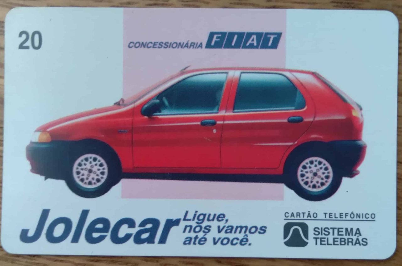 | Casa do Colecionador Ct Brasil Telebras 02 1997 / Mídia Jolecar Veículos Fiat.
