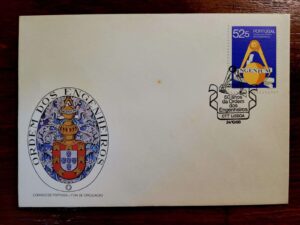 Envelope FDC (1º Dia de Circulação) Portugal (CTT) – 50 Anos da Ordem dos Engenheiros – 24/10/1988