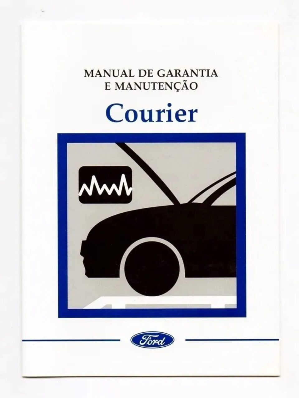 | Casa do Colecionador Manual Do Proprietario Ford Courier 1998 - Em Branco