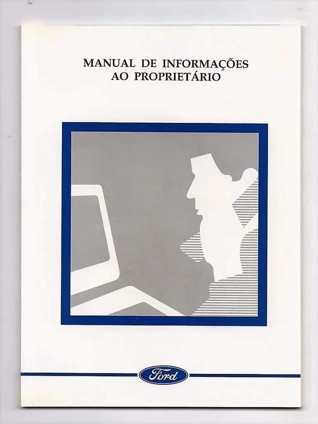| Casa do Colecionador Manual Do Proprietario Ford Courier 1998 - Em Branco