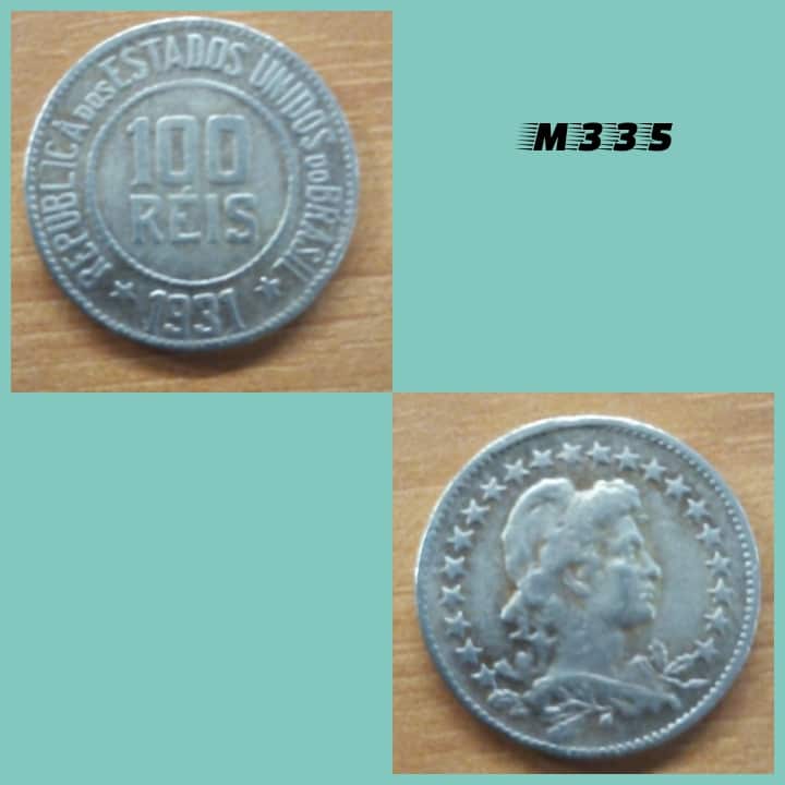 | Casa do Colecionador Moeda 100 réis 1931 cuproníquel - M335