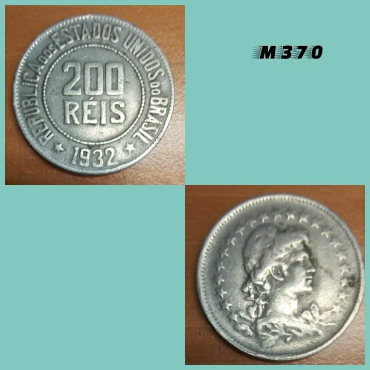 | Casa do Colecionador Moeda 200 réis 1932 cupro níquel - M370
