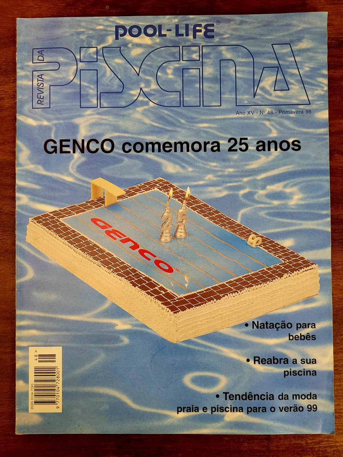 | Casa do Colecionador Pool-Life Piscina Nº 48 - 1998 (Revista)