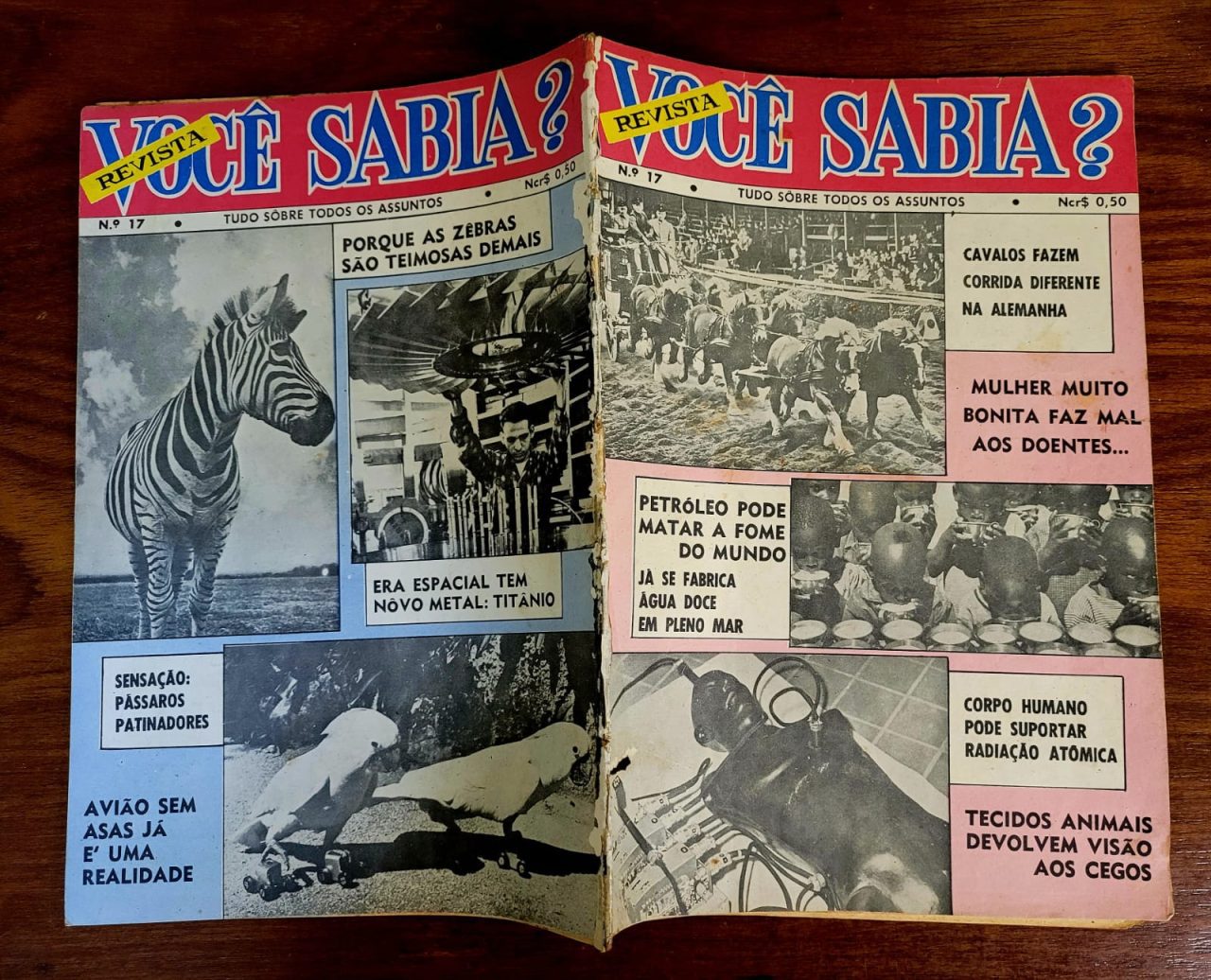| Casa do Colecionador Revista Você Sabia Nº 17 - Setembro 1967