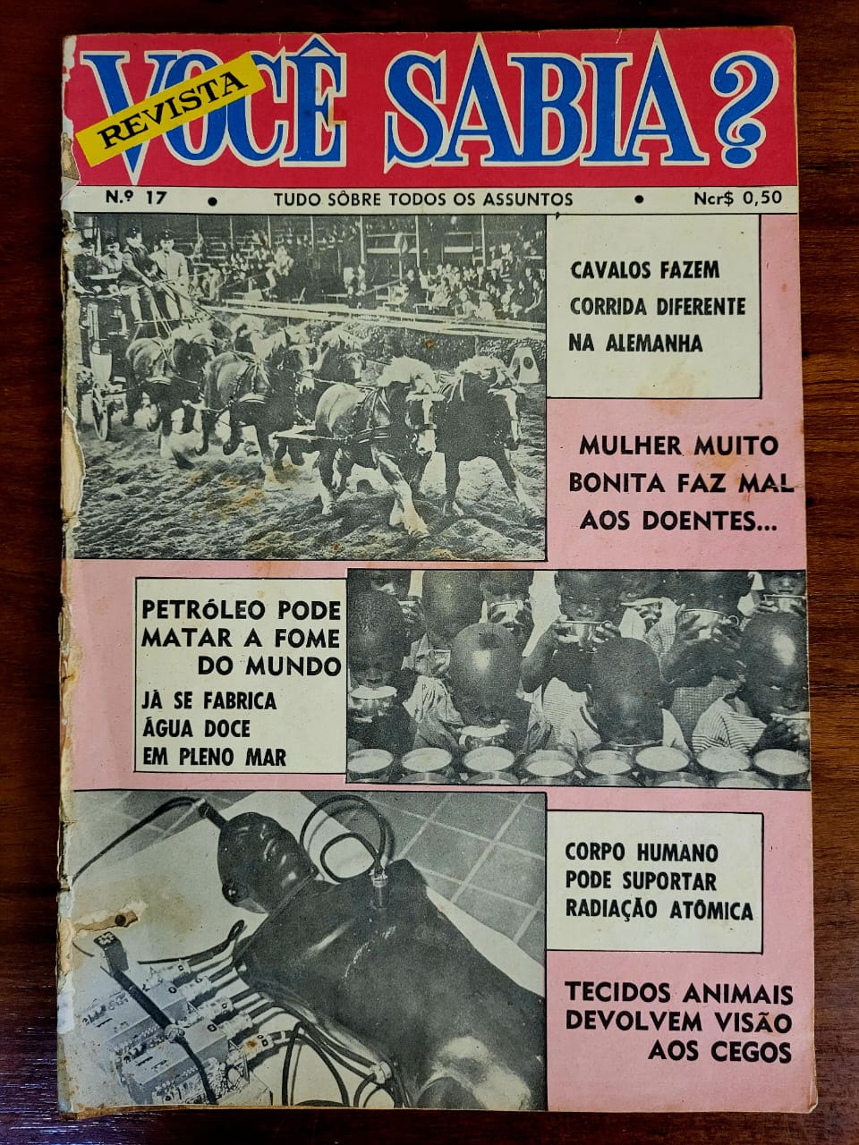 | Casa do Colecionador Revista Você Sabia Nº 17 - Setembro 1967