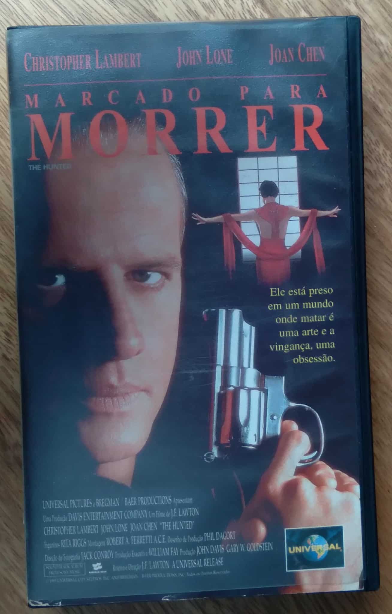 | Casa do Colecionador VHS Videolar Marcado para morrer / legendado Christopher Lambert.