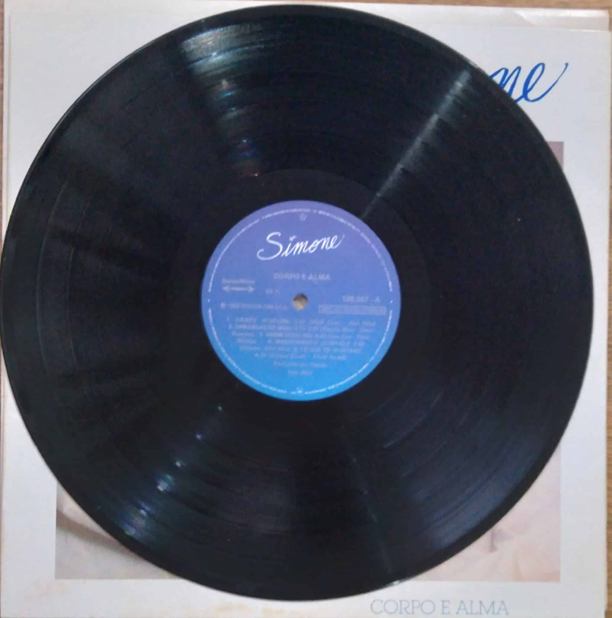 | Casa do Colecionador Vinil lp Simone 1982 / Corpo e Alma Sal da terra Amor
