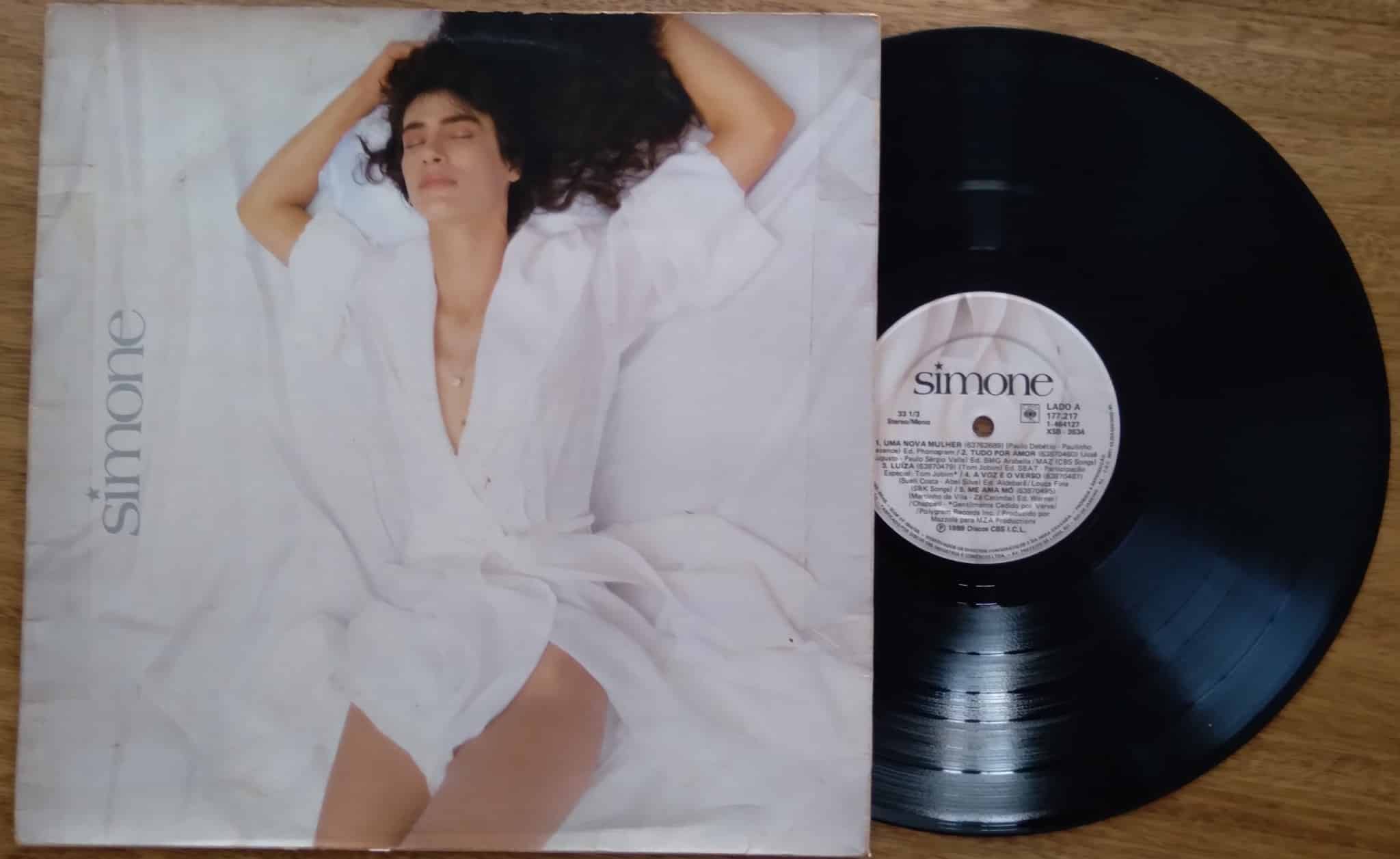| Casa do Colecionador Vinil lp Simone 1989 / Uma Nova Mulher Luiza Chico Mendes.