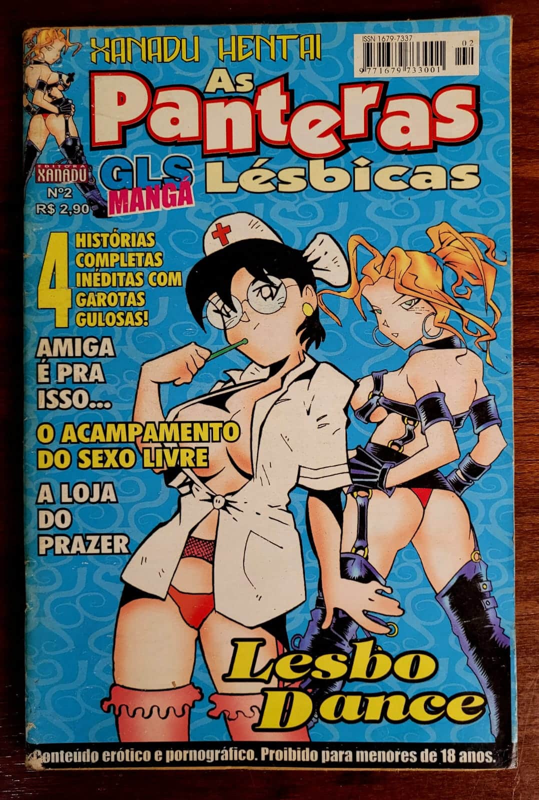 | Casa do Colecionador Xanadu Hentai - As Panteras Lésbicas Nº 2 (Quadrinhos Eróticos)