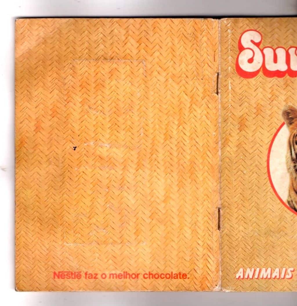 | Casa do Colecionador Album de Figurinhas - Nestle Surpresa - Animais De Todo Mundo 1983 Completo